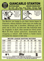 2016 Topps Heritage Giancarlo Stanton #322