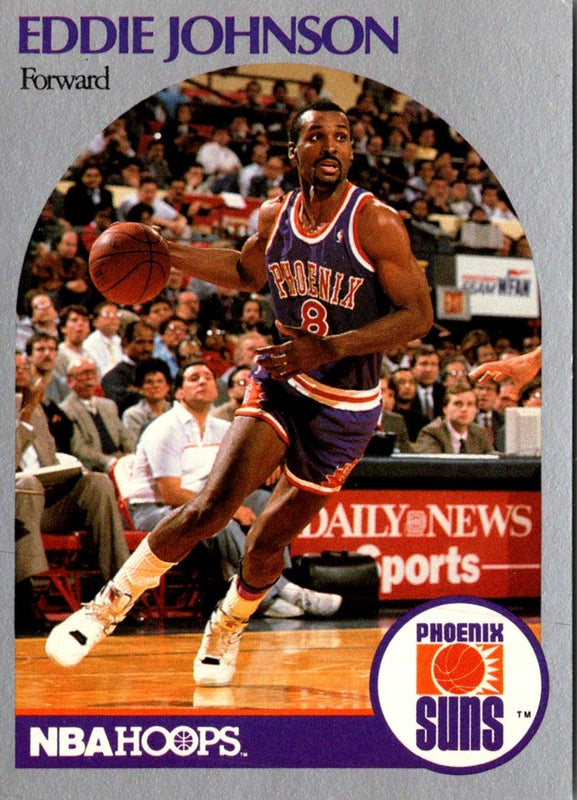 1990 Hoops Eddie Johnson #237