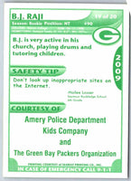 2011 Topps Football B.J. Raji #19 OF 20