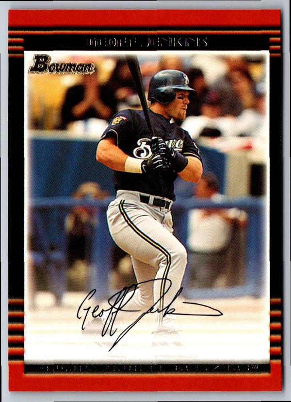 2002 Bowman Geoff Jenkins #102