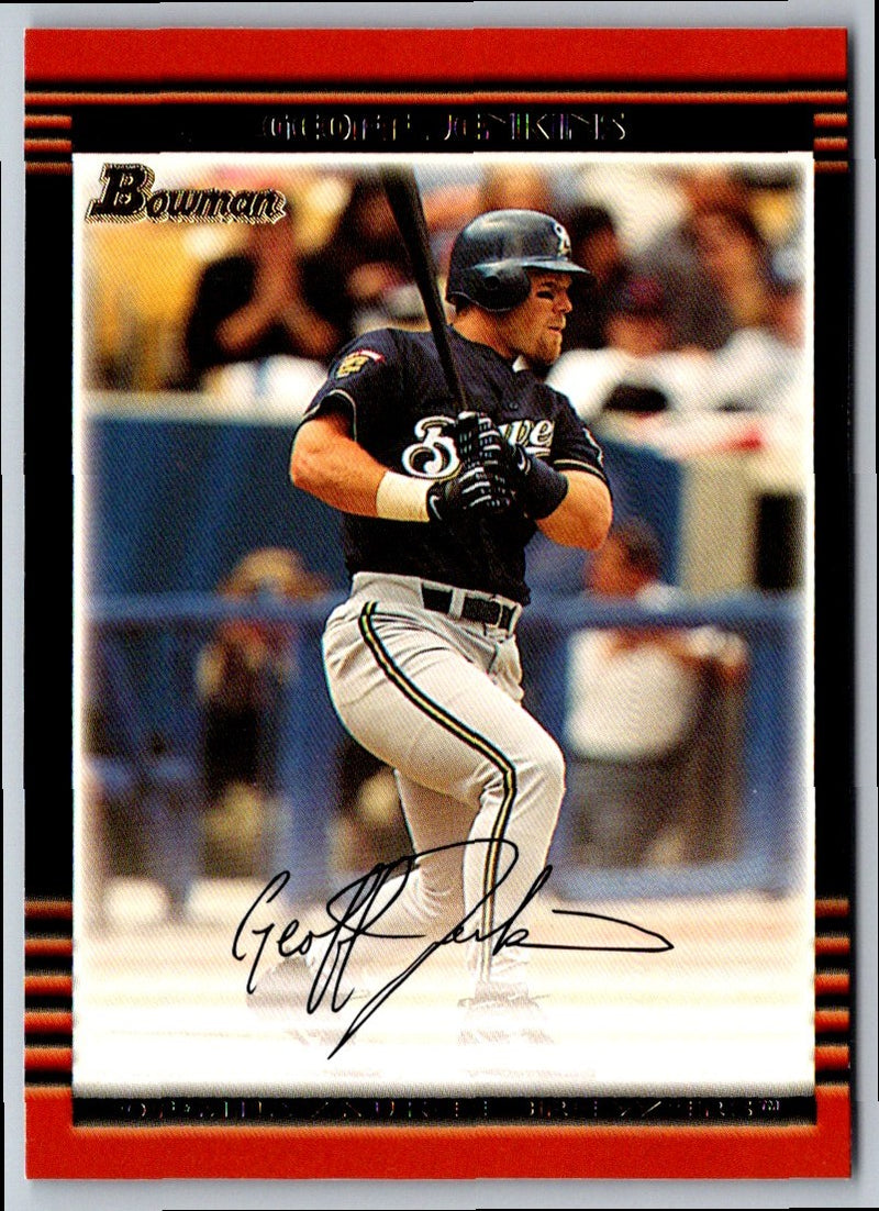 2002 Bowman Geoff Jenkins