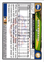 2008 Topps Opening Day Ben Sheets #67
