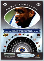 1997 Pinnacle Certified NFL Eddie Kennison #45