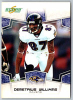 1995 Score Demetrius Williams #25