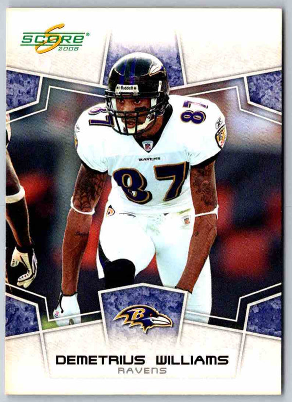 1995 Score Demetrius Williams #25