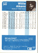 1984 Fleer Willie Aikens