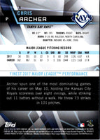 2018 Finest Chris Archer #6