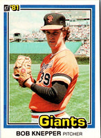 1981 Donruss Bob Knepper #194