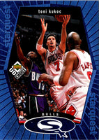 1998 UD Choice StarQuest Red Toni Kukoc #SQ4
