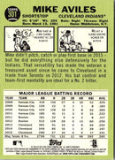 2016 Topps Heritage Mike Aviles