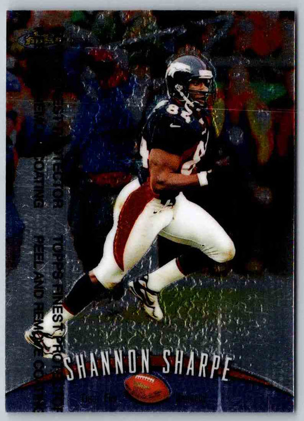 1998 Topps Finest Football Shannon Sharpe #155