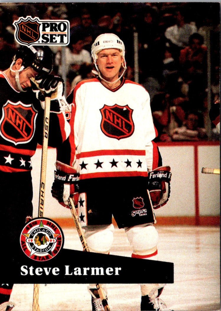 1991 Pro Set French Steve Larmer