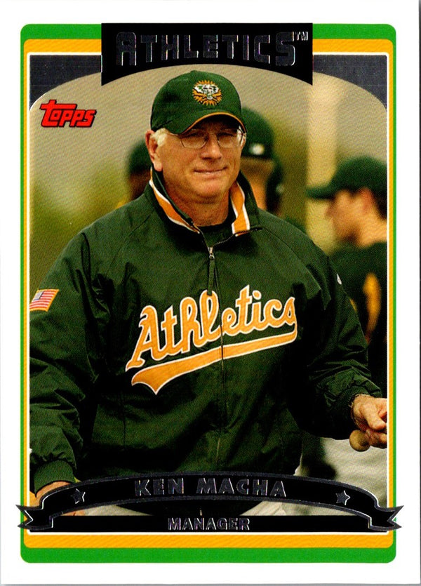 2006 Topps Ken Macha #588