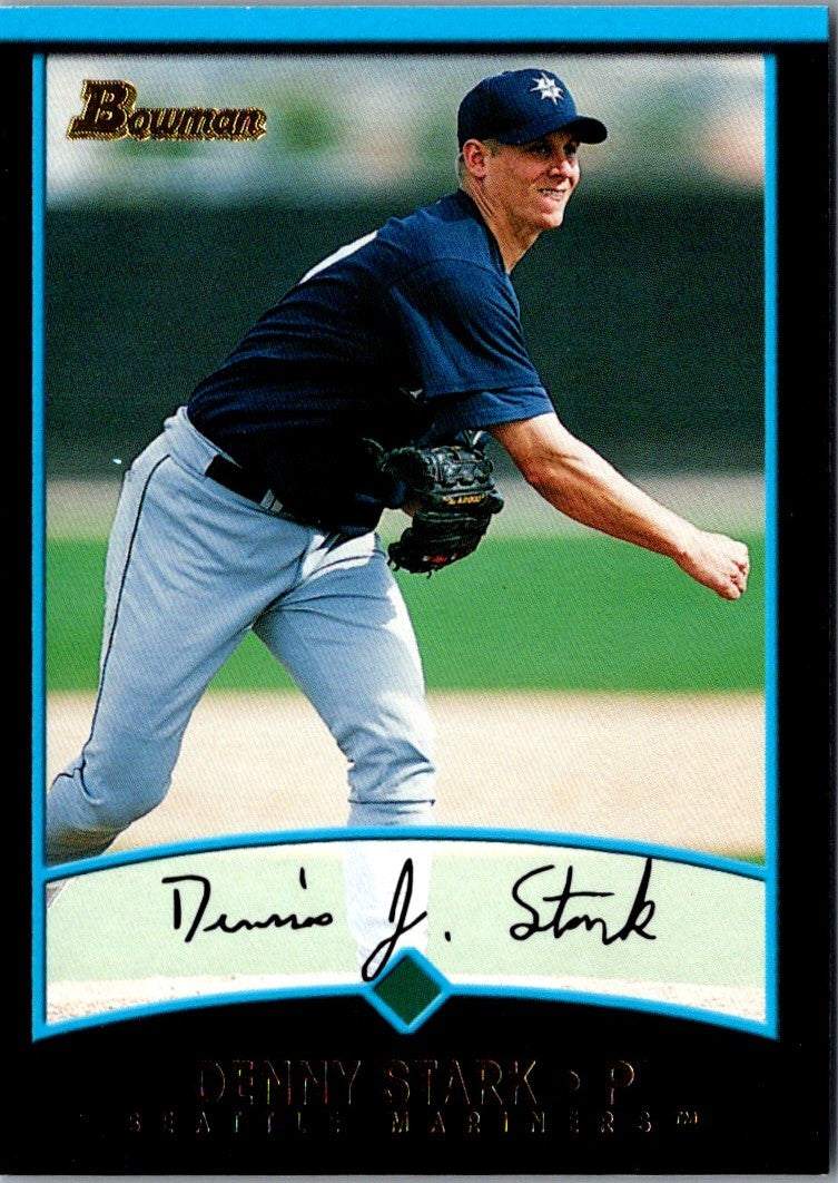 2001 Bowman Draft Picks & Prospects Denny Stark