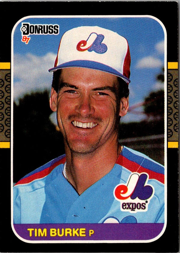1987 Donruss Tim Burke #222