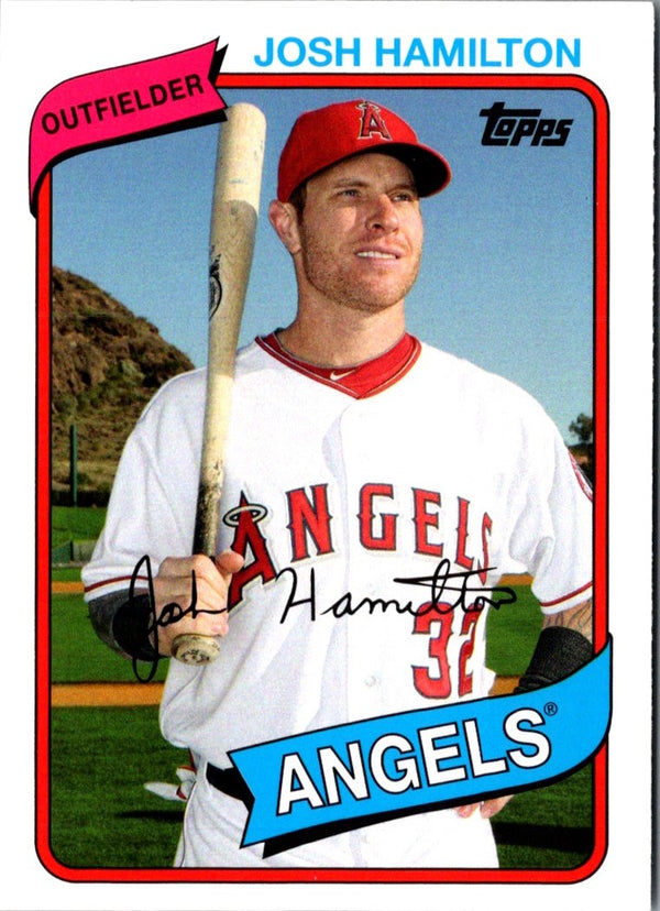 2014 Topps Archives Josh Hamilton #76