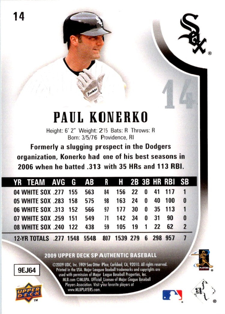 2009 Finest Paul Konerko