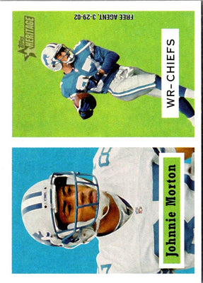 2002 Topps Heritage Johnnie Morton #43