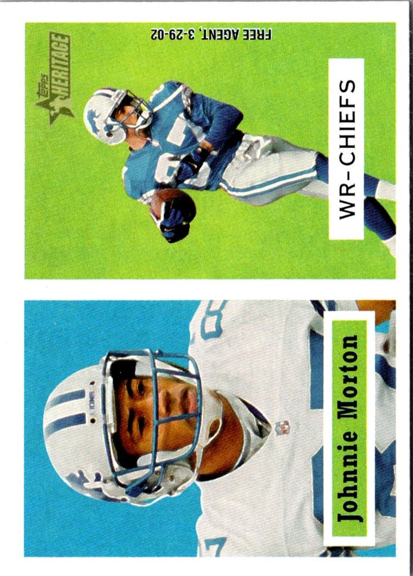 2002 Topps Heritage Johnnie Morton #43