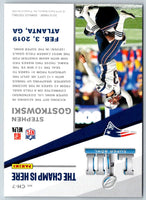2019 Donruss Optic The Champ is Here Stephen Gostkowski #CH-7