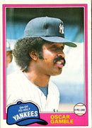 1981 Topps Oscar Gamble
