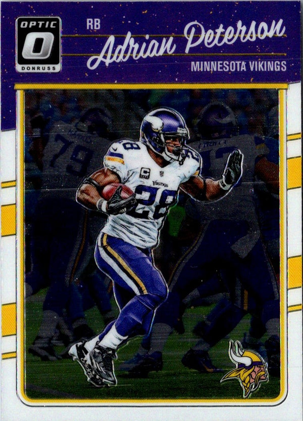 2016 Donruss Optic Adrian Peterson #60