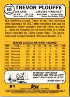 2017 Topps Heritage Trevor Plouffe #665