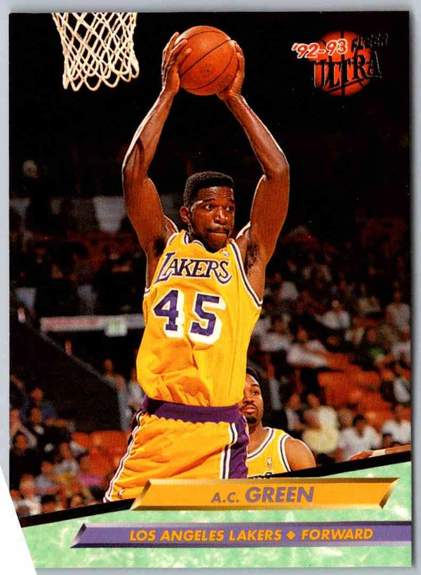 1992 Fleer Ultra A.C. Green #91