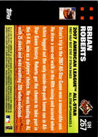 2007 Topps Updates & Highlights Brian Roberts #UH267