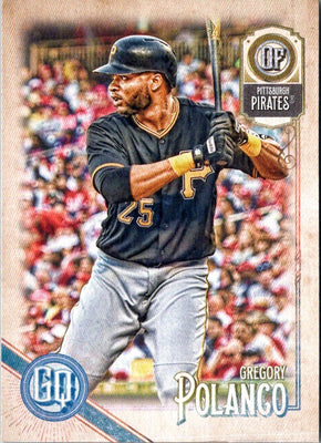 2018 Topps Gypsy Queen Gregory Polanco #158