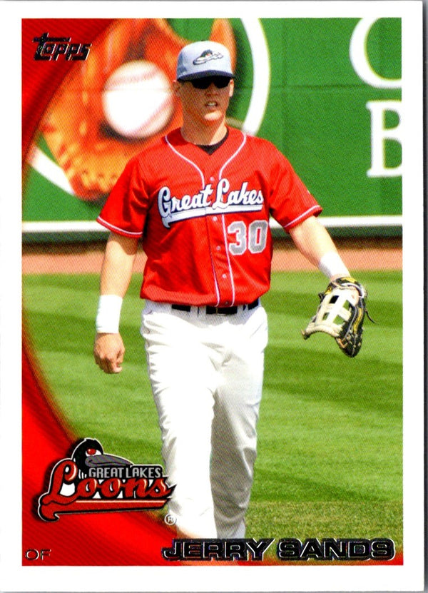 2010 Topps Pro Debut Jerry Sands #408