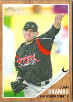 2011 Topps Heritage Minor League Juan Oramas #180