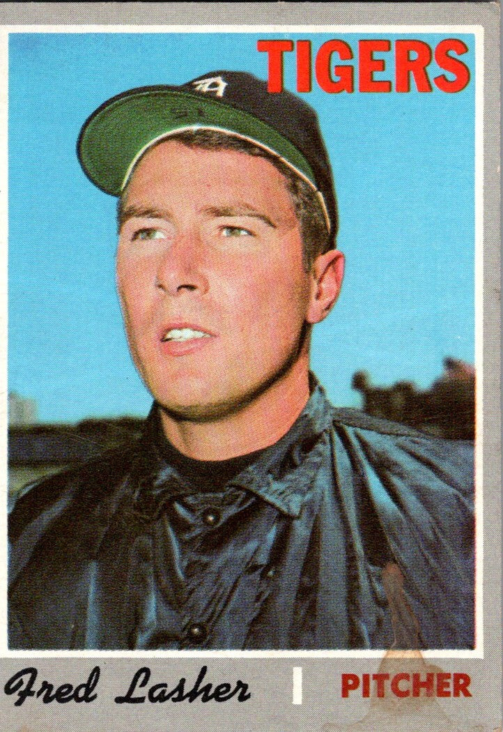 1970 Topps Fred Lasher