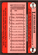 1989 Topps Traded Luis Salazar