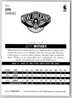 2013 Hoops Jeff Withey #295 Rookie
