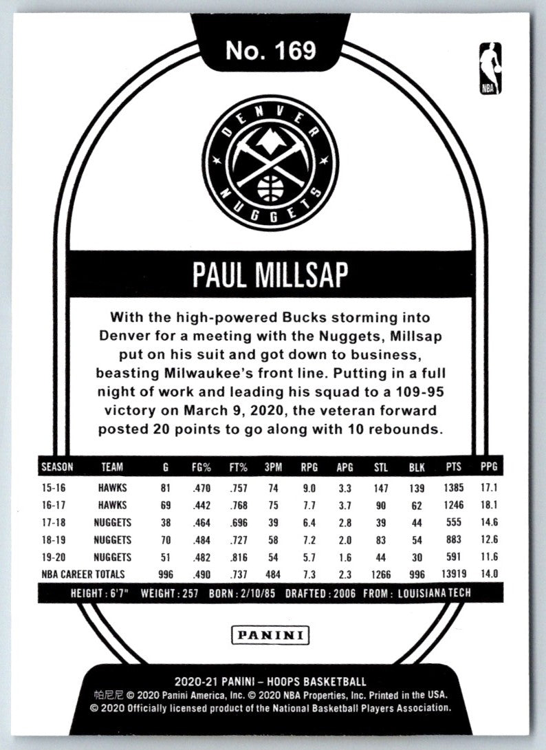 2019 Hoops Paul Millsap