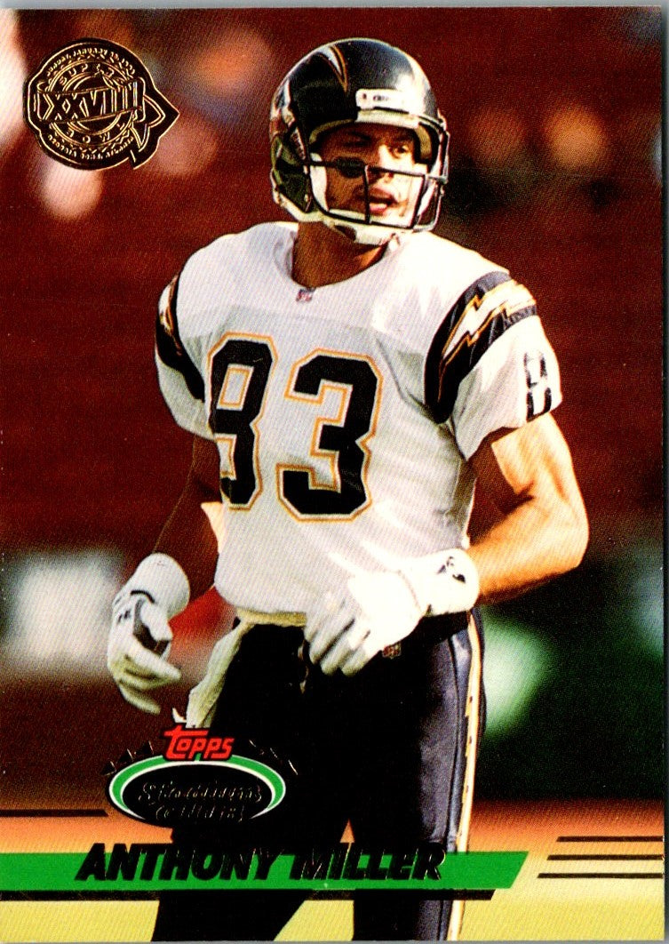 1993 Stadium Club Super Teams Bowl Anthony Miller