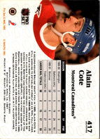 1991 Pro Set Alain Cote #417 Rookie