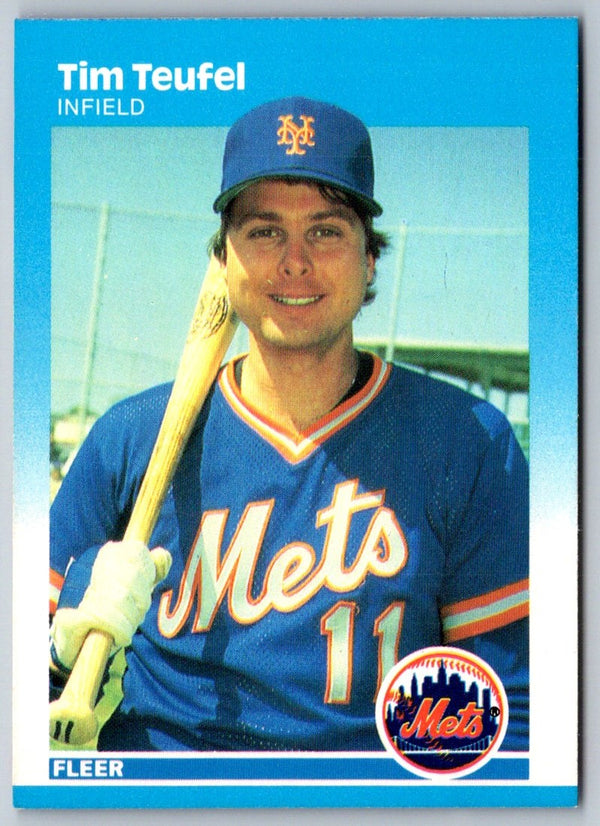 1987 Fleer Tim Teufel #24