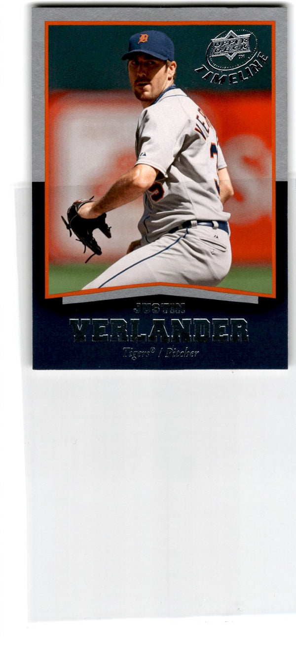 2008 Upper Deck Timeline Justin Verlander #41