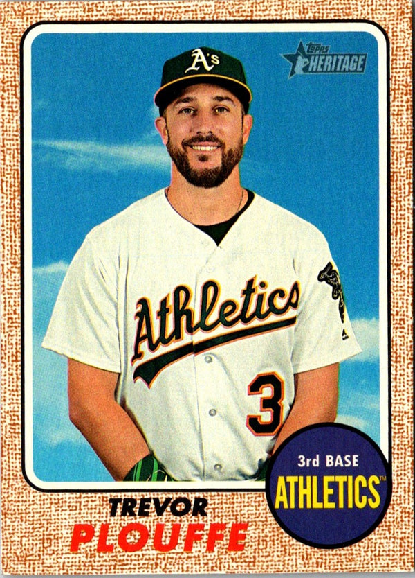2017 Topps Heritage Trevor Plouffe #665
