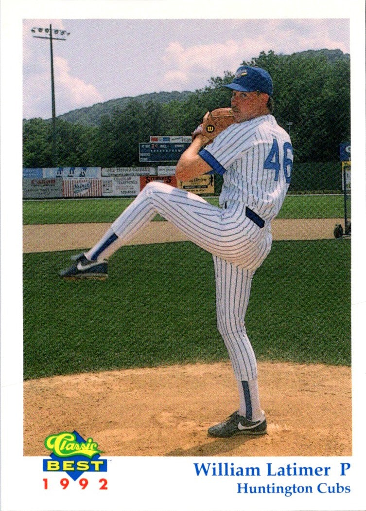 1992 Classic Best Huntington Cubs William Latimer