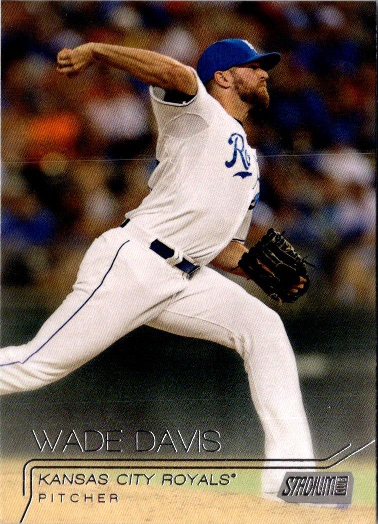 2015 Stadium Club Wade Davis