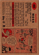 2002 Topps Heritage Santana Moss