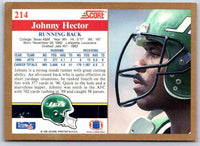 1991 Score Johnny Hector #214