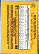 1986 Donruss Todd Worrell