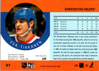 1990 Pro Set Esa Tikkanen #97