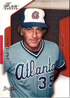 2003 Flair Greats Phil Niekro #35