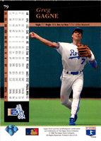 1995 Kansas City Royals Police Greg Gagne #7