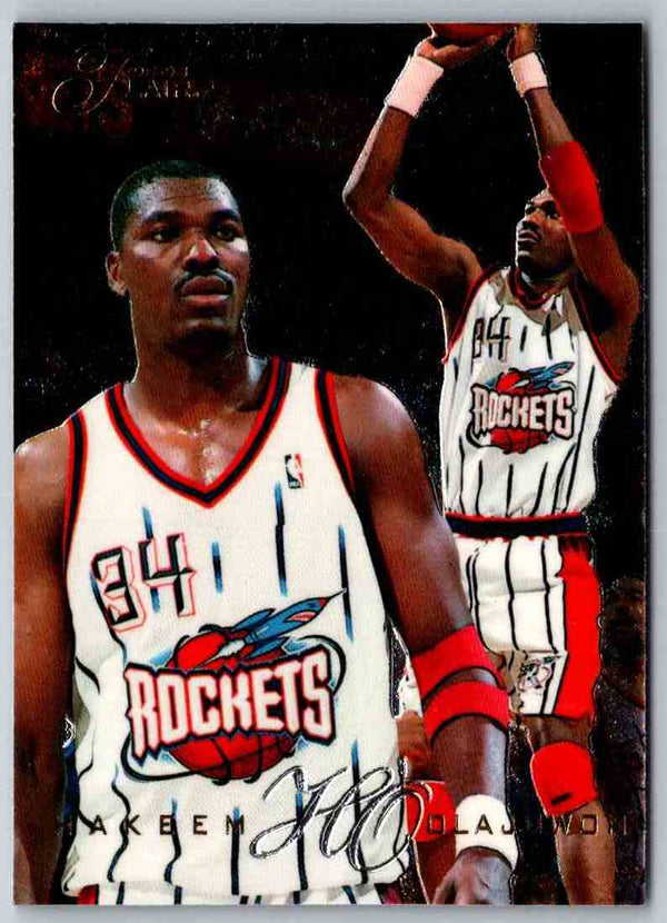 1995 Flair Hakeem Olajuwon Hou #169